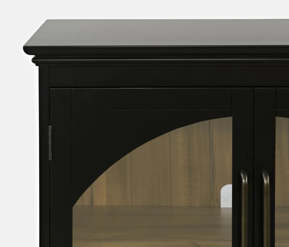 Musta vitriinkapp Avola AV2295-65, akaatsiapuidust – 5