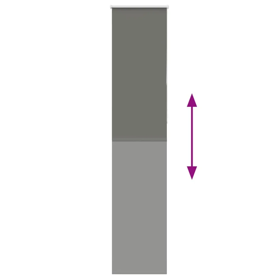 Pimendav ruloo hall 60×230 cm kanga laius 55,7 cm polüester – 5