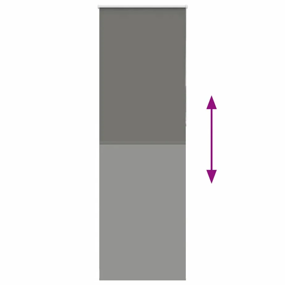 Pimendav ruloo hall 85×230 cm kanga laius 80,7 cm polüester – 5