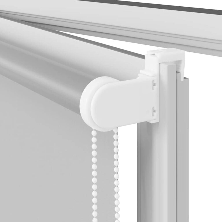 Pimendav ruloo helehall 150x130 cm kanga laius 146