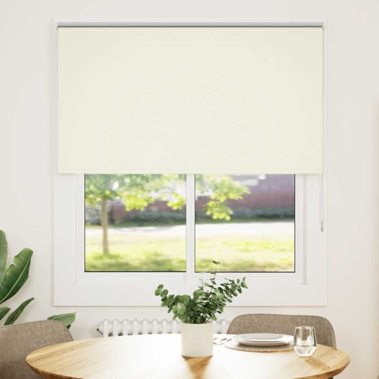 Pimendav ruloo koltunud valge 135x130 cm kanga laius 131