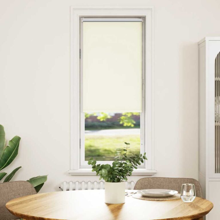 Pimendav ruloo koltunud valge 60x130 cm kanga laius 55