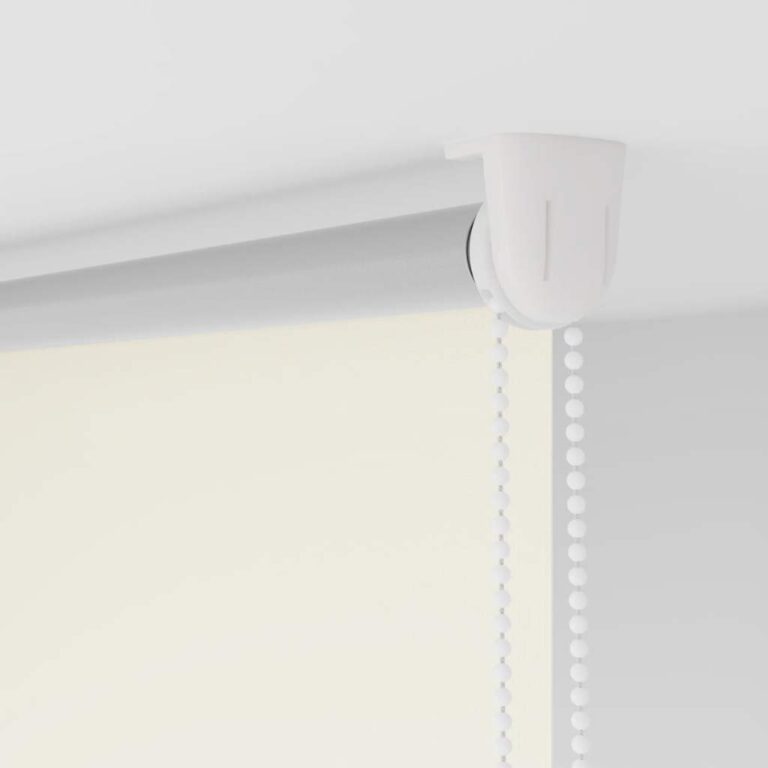 Pimendav ruloo koltunud valge 75x210 cm kanga laius 70