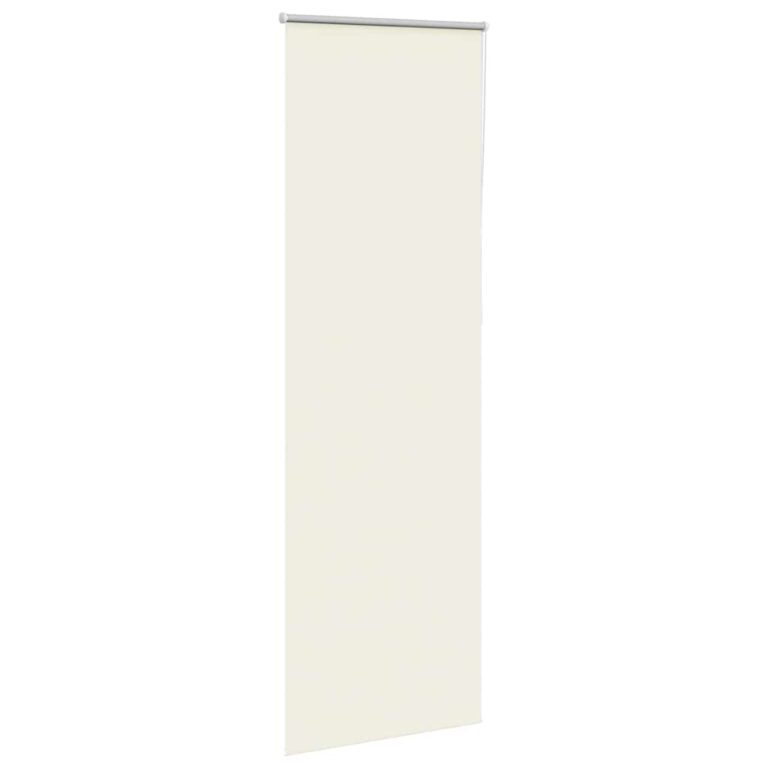 Pimendav ruloo koltunud valge 75x210 cm kanga laius 70