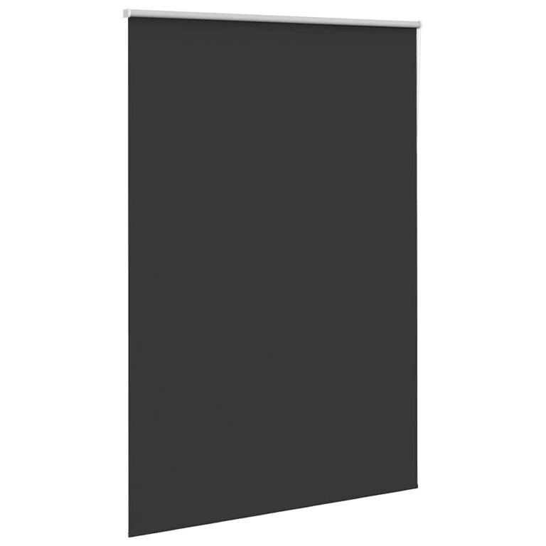 Pimendav ruloo must 155x210 cm kanga laius 151