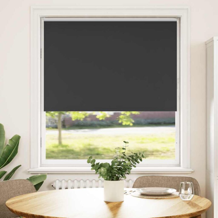Pimendav ruloo must 45x130 cm kanga laius 40