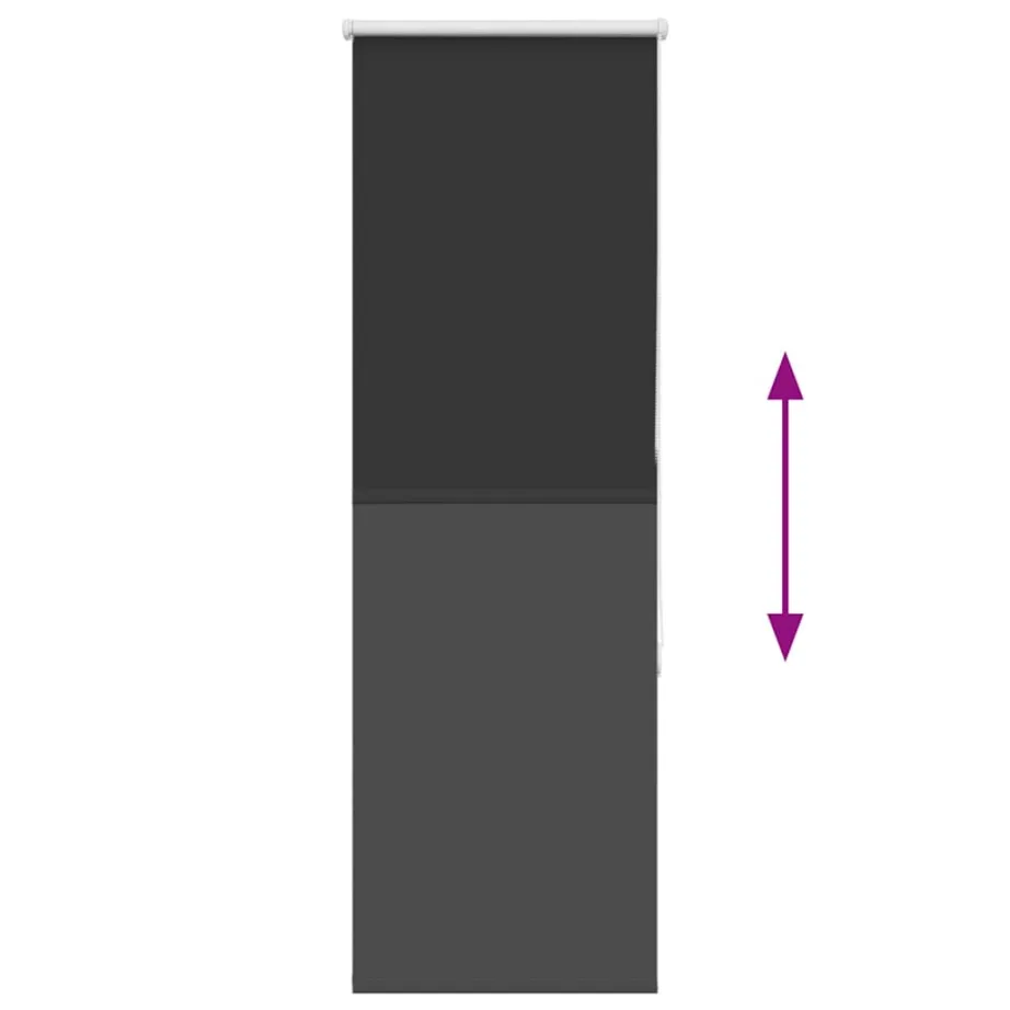 Pimendav ruloo must 55×150 cm kanga laius 50,7 cm polüester – 5
