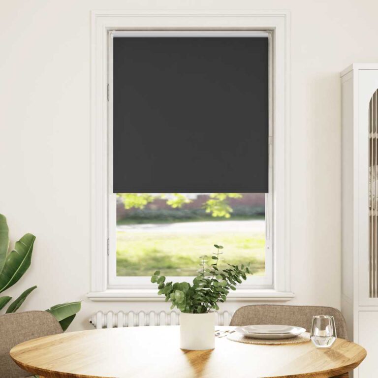 Pimendav ruloo must 85x175 cm kanga laius 80
