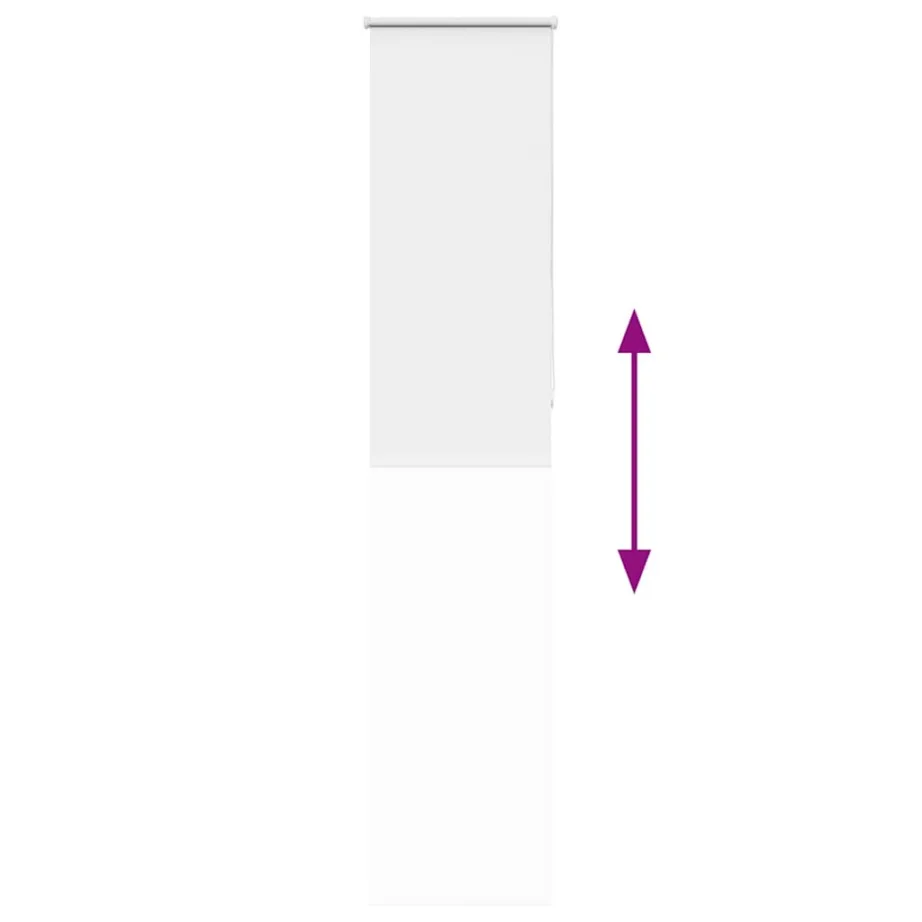 Pimendav ruloo valge 40×230 cm kanga laius 35,7 cm polüester – 9