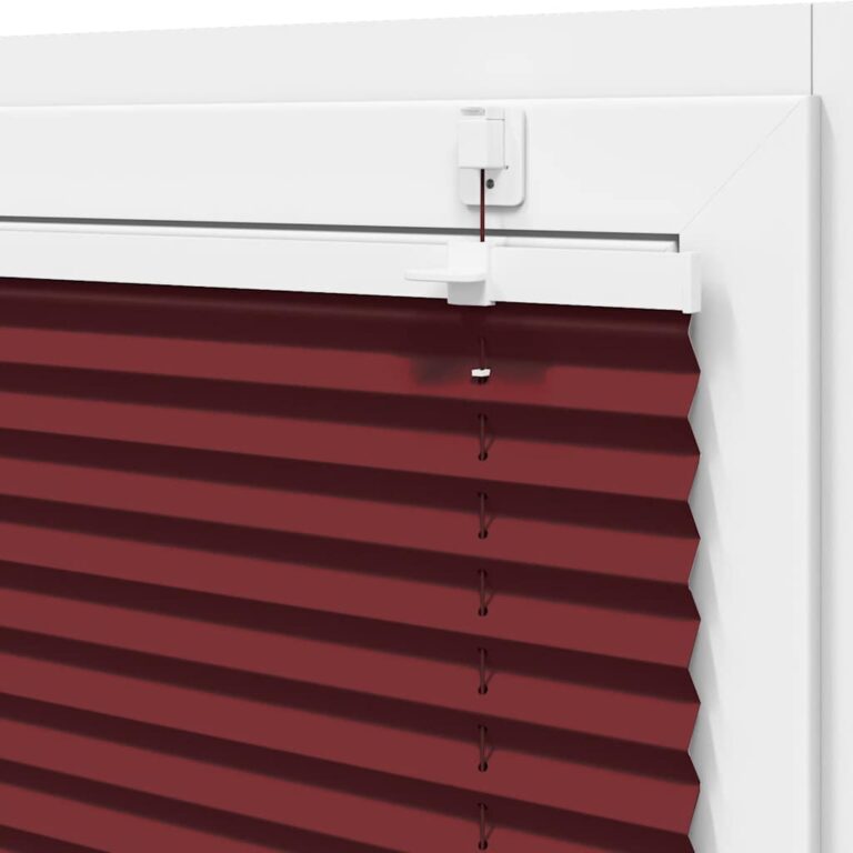 Plisseeritud ruloo Bordeaux punane 40x150 cm Kanga laius