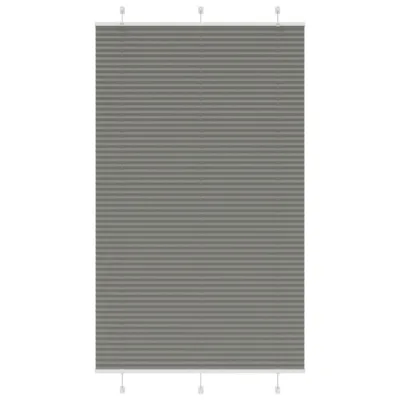 Plisseeritud ruloo antratsiit 115x200 cm kanga laius 114