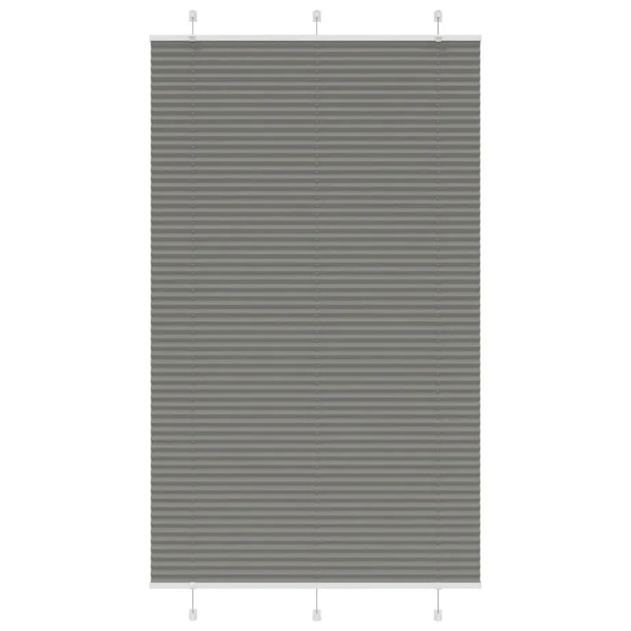 Plisseeritud ruloo antratsiit 115×200 cm kanga laius 114,4 cm