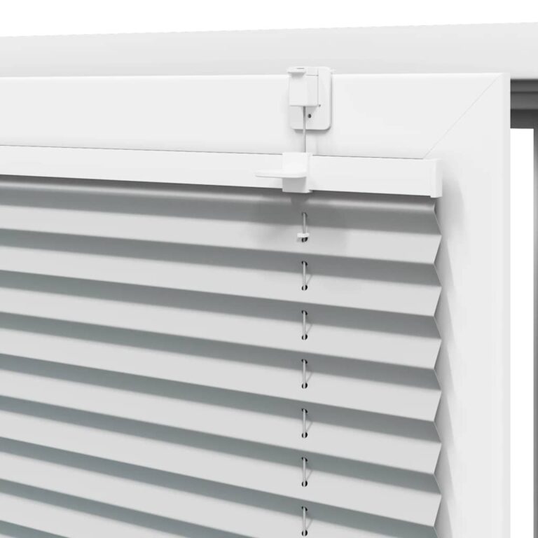 Plisseeritud ruloo helehall 50x100 cm kanga laius 49