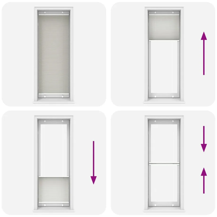 Plisseeritud ruloo helehall 70×200 cm kanga laius 69,4 cm – 8