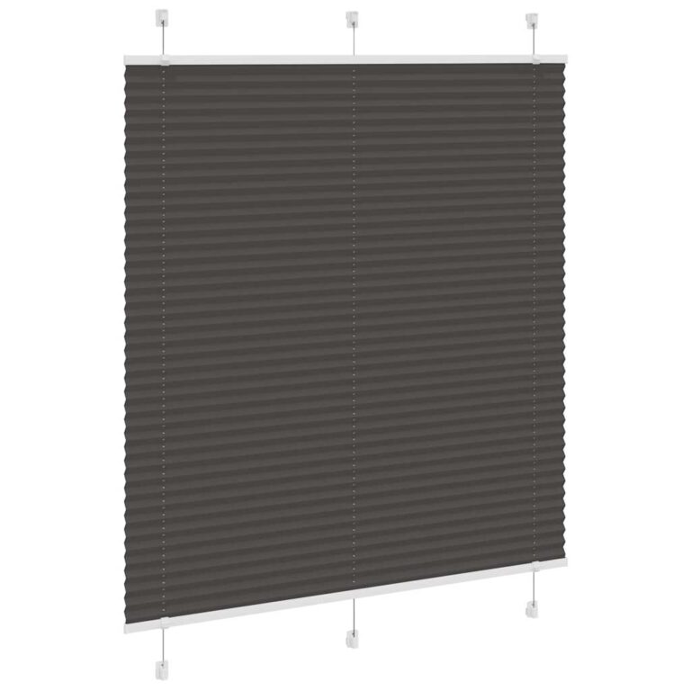 Plisseeritud ruloo must 115x150 cm kanga laius 114