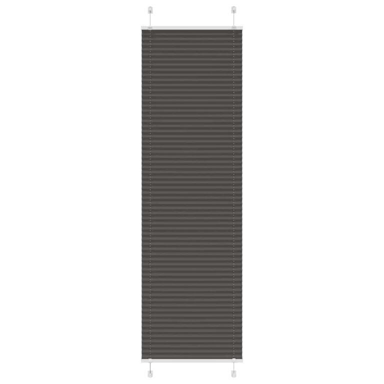 Plisseeritud ruloo must 60x200 cm kanga laius 59
