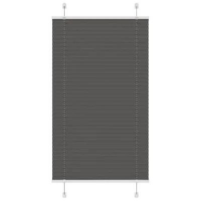 Plisseeritud ruloo must 70x100 cm kanga laius 69