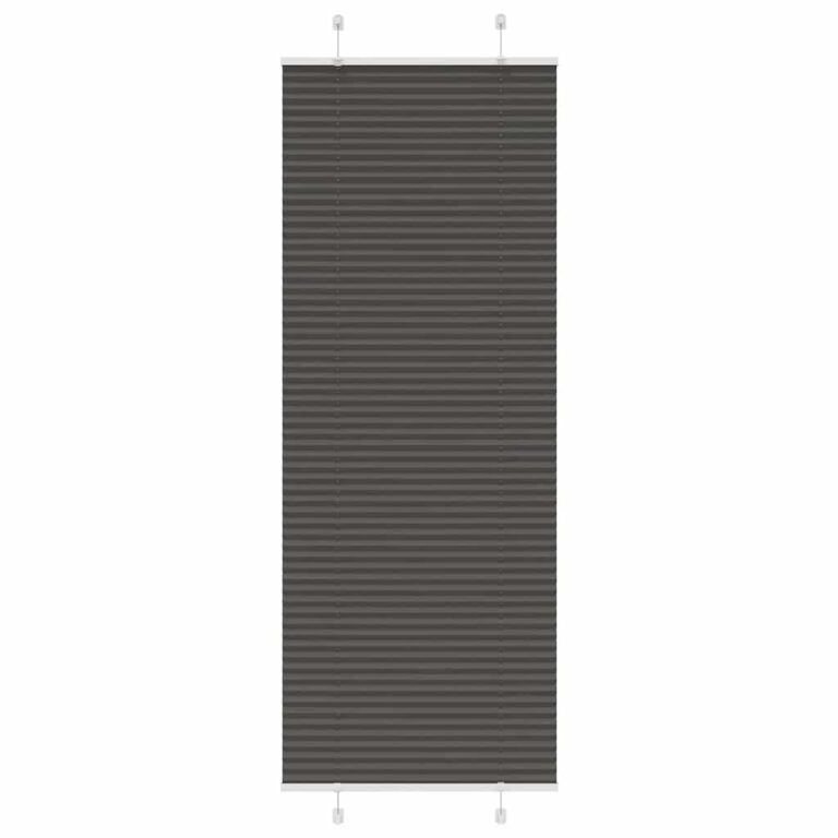 Plisseeritud ruloo must 70x200 cm kanga laius 69