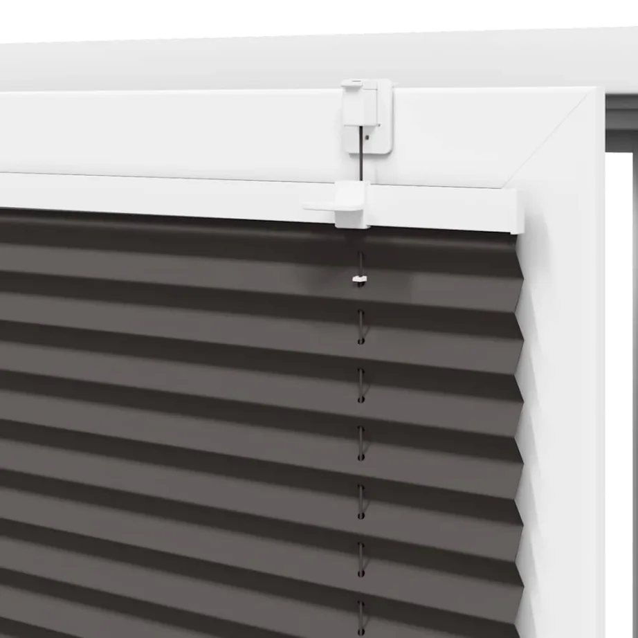 Plisseeritud ruloo must 80×100 cm kanga laius 79,4 cm polüester – 9