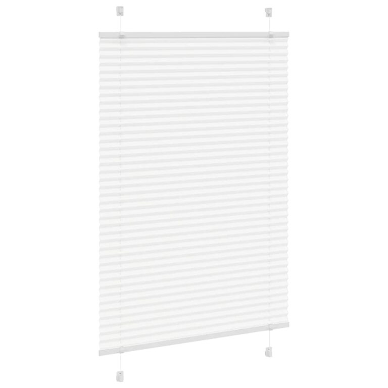 Plisseeritud ruloo valge 100x150 cm kanga laius 99