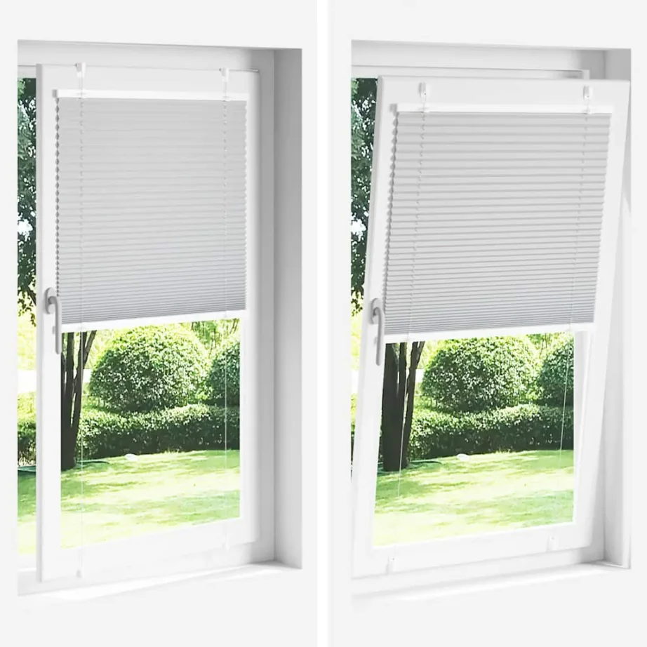 Plisseeritud ruloo valge 40×150 cm kanga laius 39,4 cm – 8