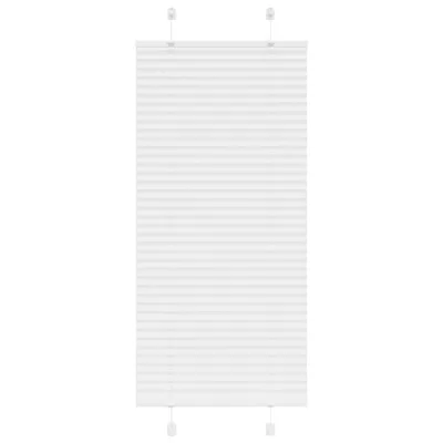 Plisseeritud ruloo valge 55x150 cm kanga laius 54