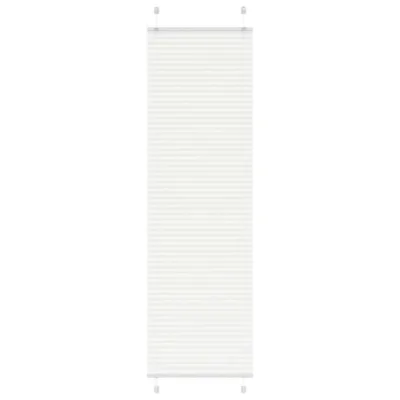 Plisseeritud ruloo valge 65x200 cm kanga laius 64