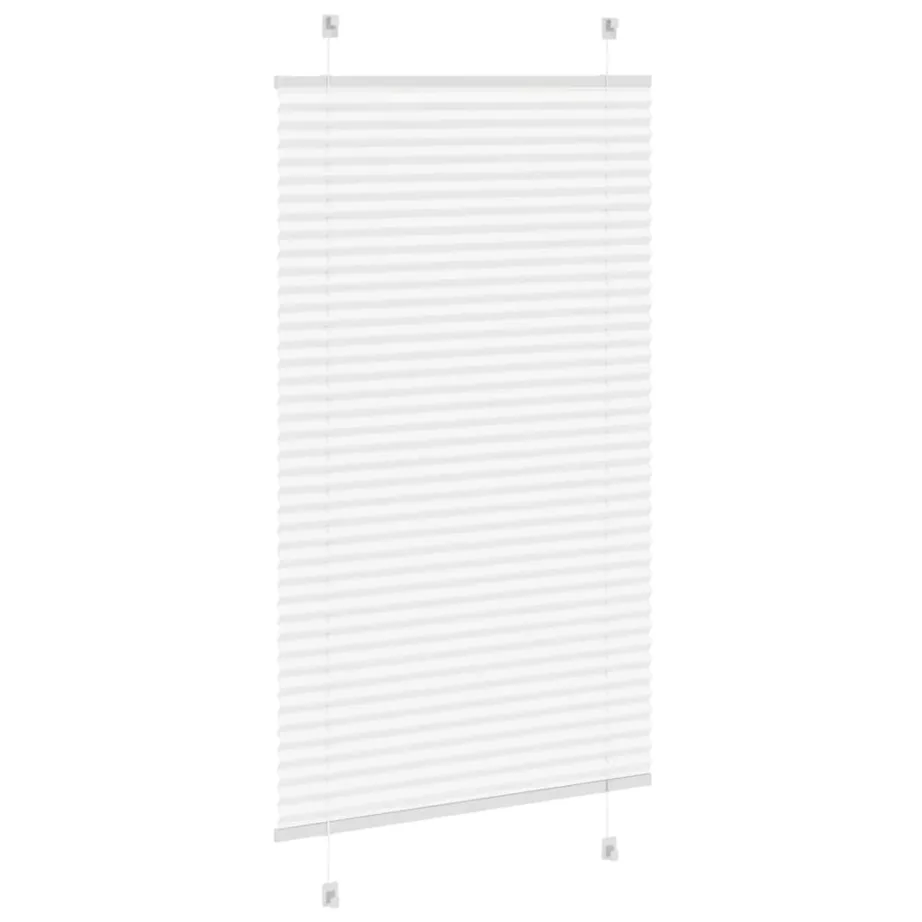 Plisseeritud ruloo valge 80×100 cm kanga laius 79,4 cm – 4