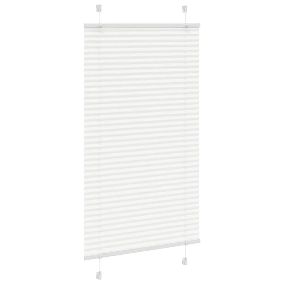 Plisseeritud ruloo valge 80×150 cm kanga laius 79,4 cm – 3