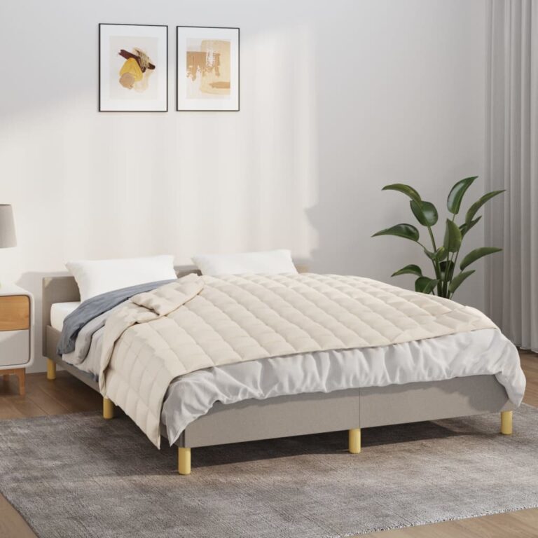 Raskustekk kreemjas 120x180 cm 5 kg kangas