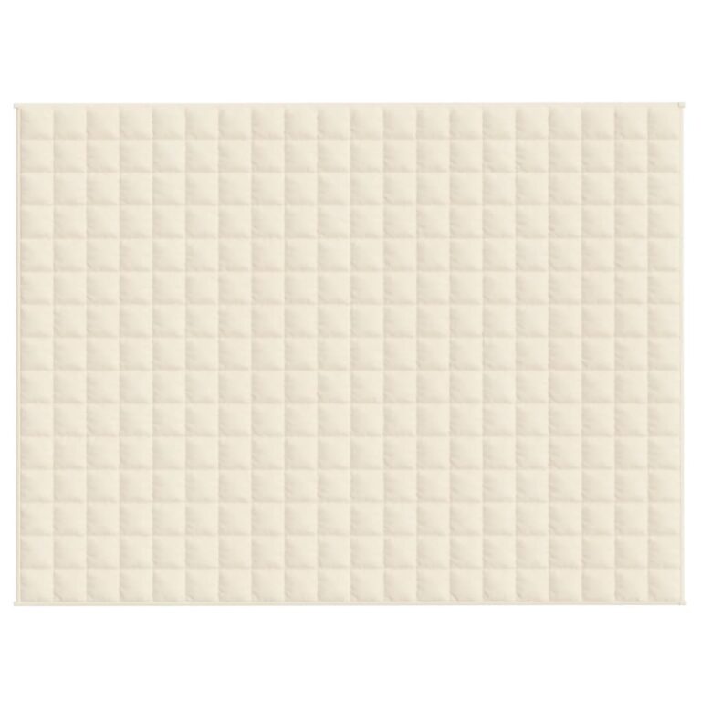 Raskustekk kreemjas 150x200 cm 11 kg kangas