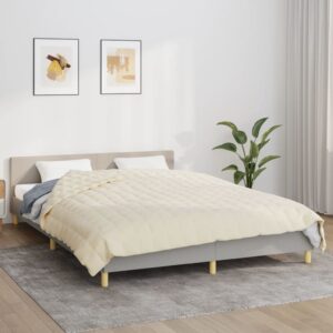 Raskustekk kreemjas 220x230 cm 11 kg kangas