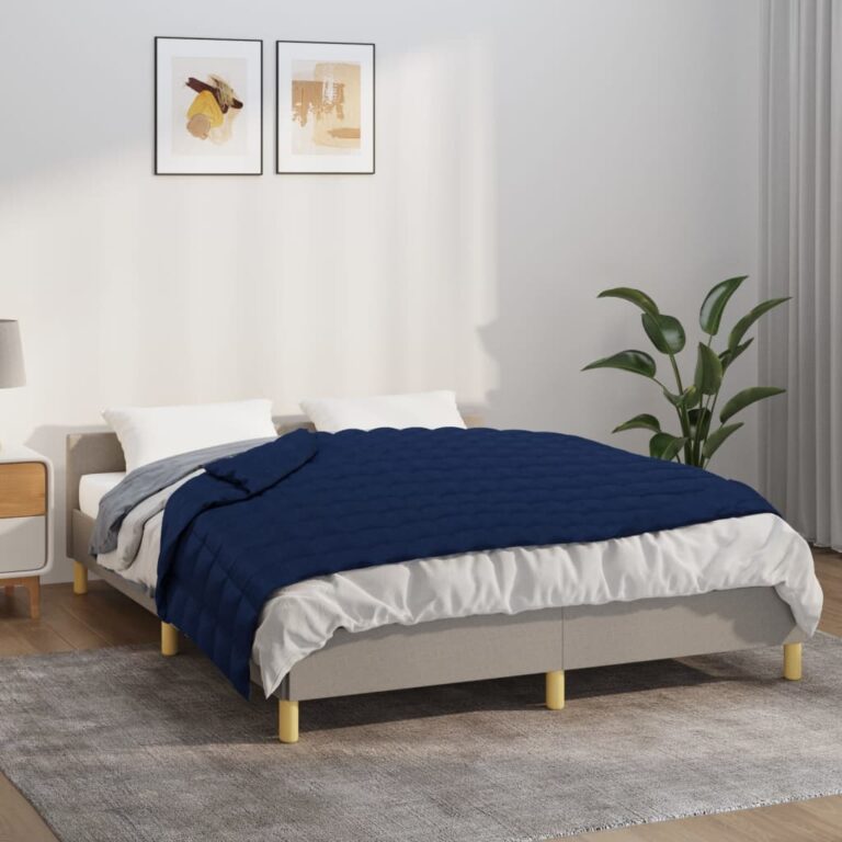 Raskustekk sinine 140x200 cm 6 kg kangas