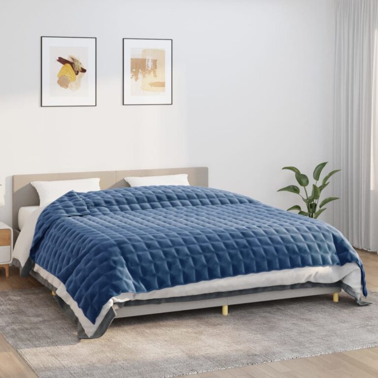 Raskustekk sinine 220x260 cm 15 kg kangas