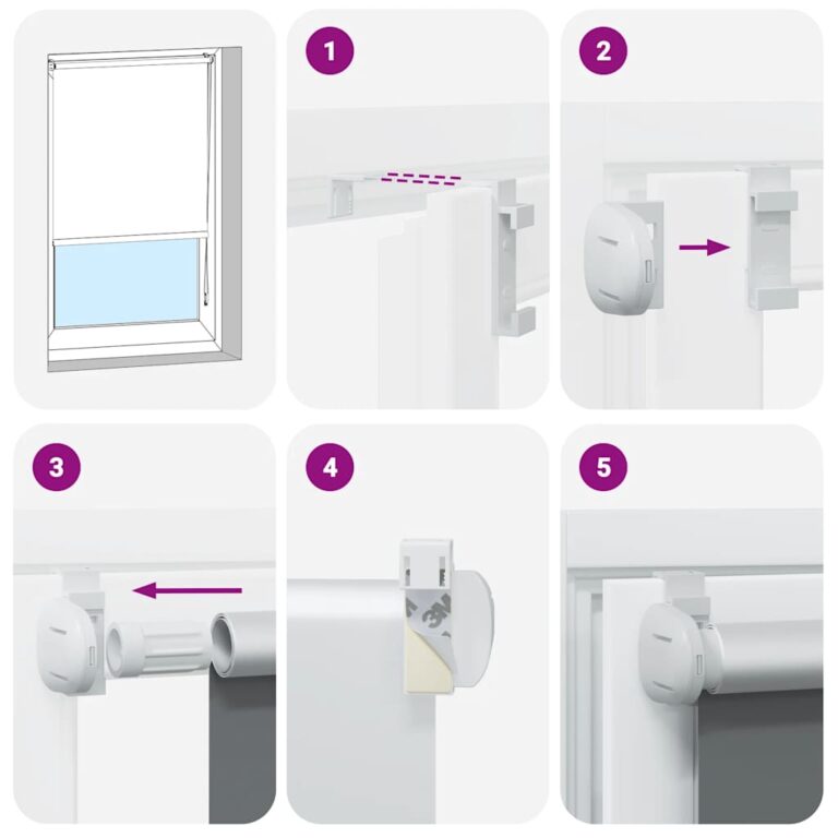 Ruloo pimendav helehall 110x230 cm Kanga laius 105