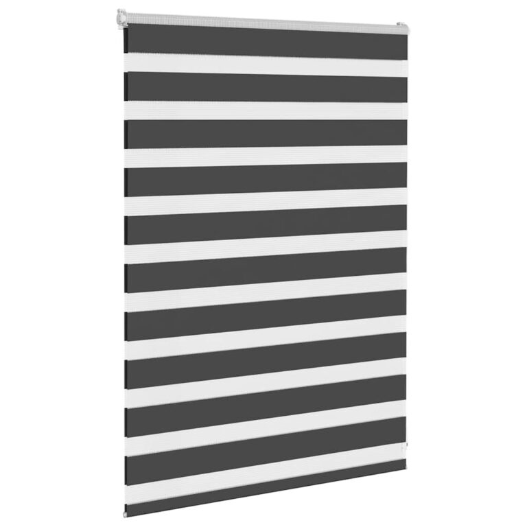 Triibuline ruloo must 110x100 cm kanga laius 105