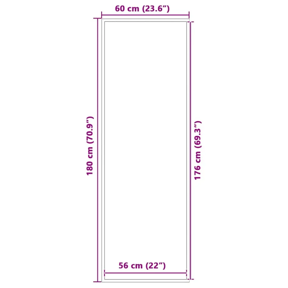 Uksematt, hall, 60 x 180 cm – 7