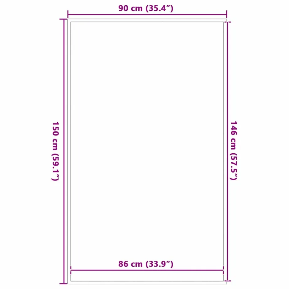 Uksematt, hall, 90 x 150 cm – 7