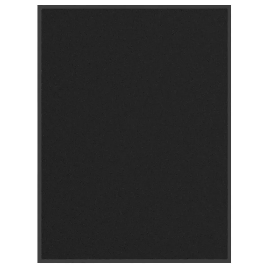 Uksematt, must, 80×120 cm