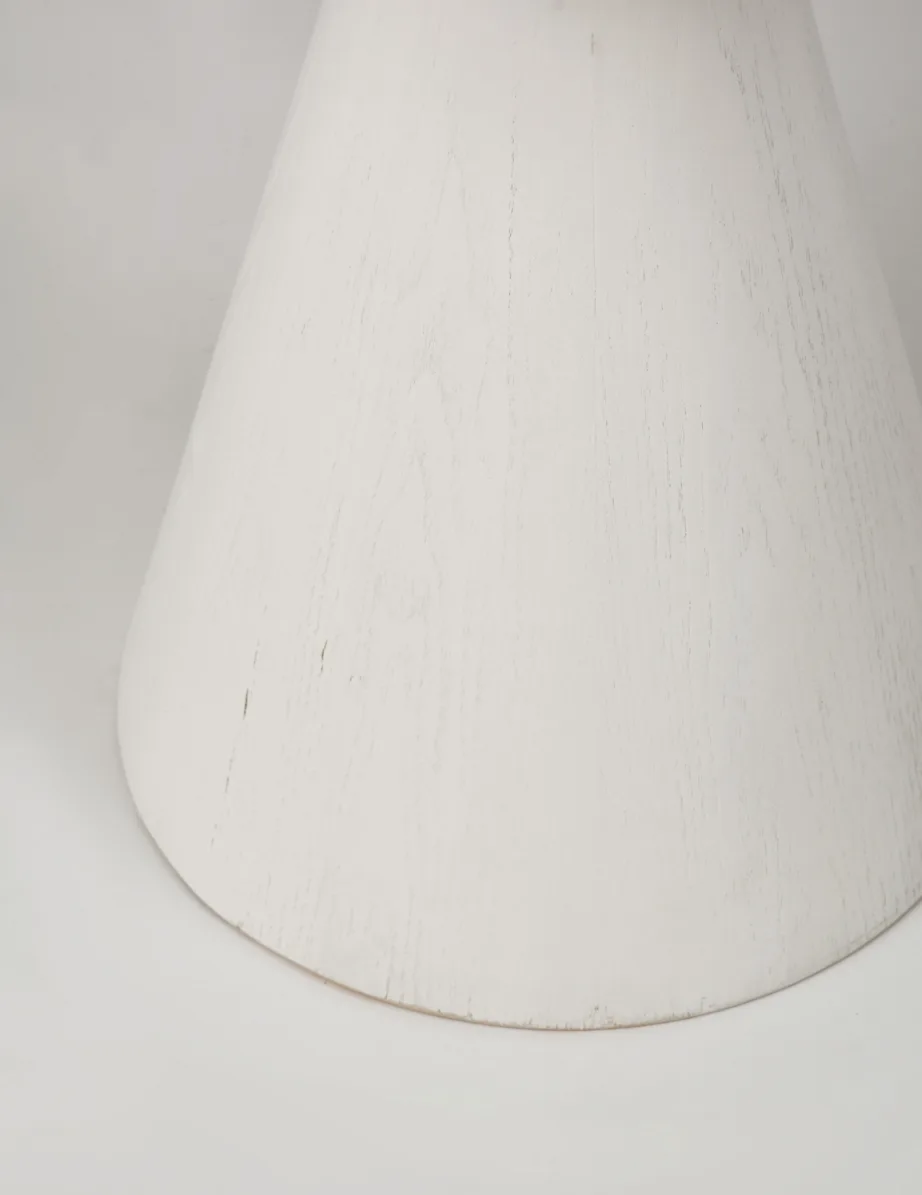 Valge aktsentlaud Florence FL01W, lehtpuu puidust – 7