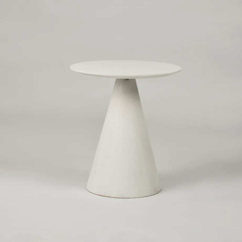 Valge aktsentlaud Florence FL01W, lehtpuu puidust – 3