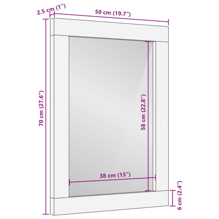 50 x 70 x 2