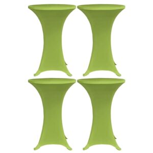 Venivad lauakatted 4 tk 70 cm roheline