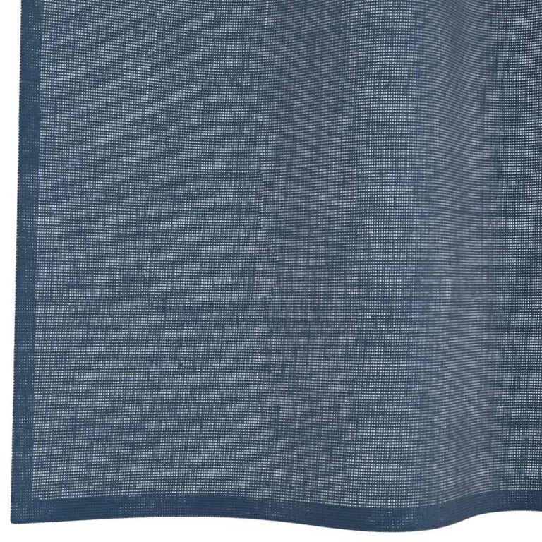 Voile kardinad koos rõngastega 2 tk Royal Blue