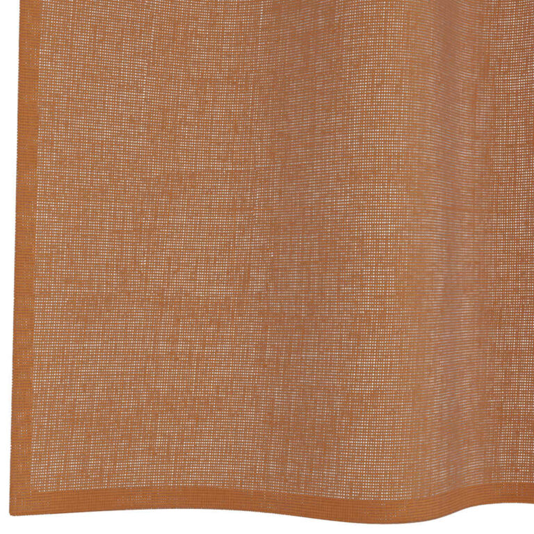 Voile kardinad rõngastega 2 tk Terrakota