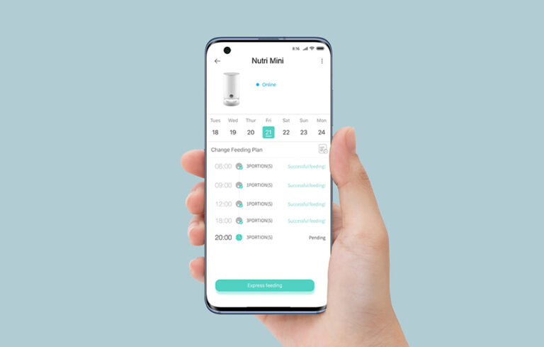 Intelligentne toidudosaator Petoneer Nutri Vision Mini