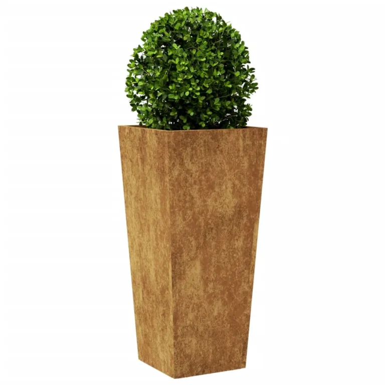 Istutusmasinad 2 tk 35x35x75 cm Ilmastikukindel teras