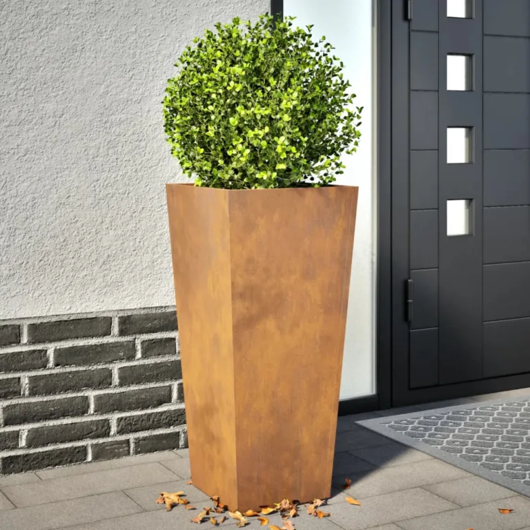 Istutusmasinad 2 tk 35x35x75 cm Ilmastikukindel teras