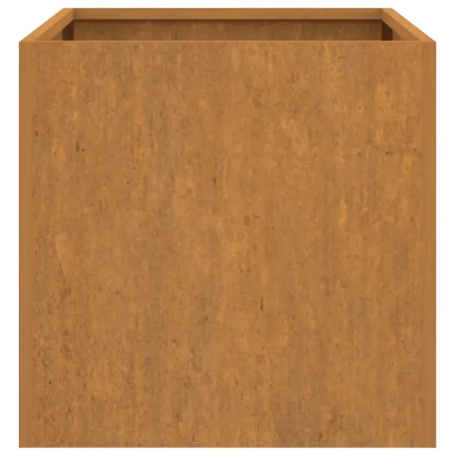 Corteni terasest taimekast, roostevärvi, 62 x 30 x 29 cm – 6