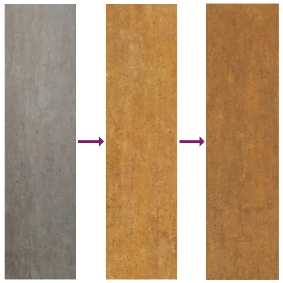 Taimekast, 80 x 40 x 80 cm, Corten teras – 6